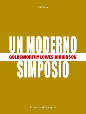 cover image of Un moderno simposio